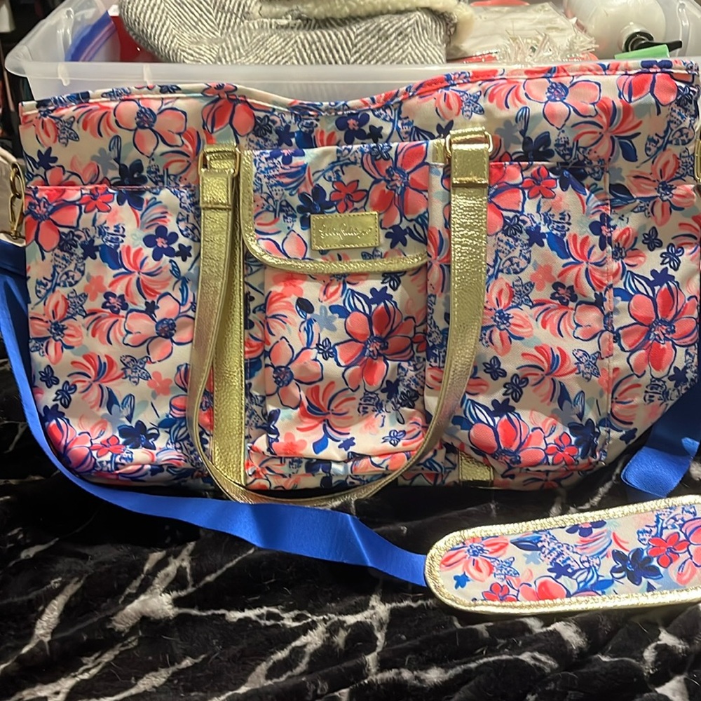 Lilly Pulitzer beach bag